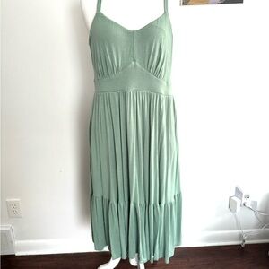 Torrid Tiered Midi Dress